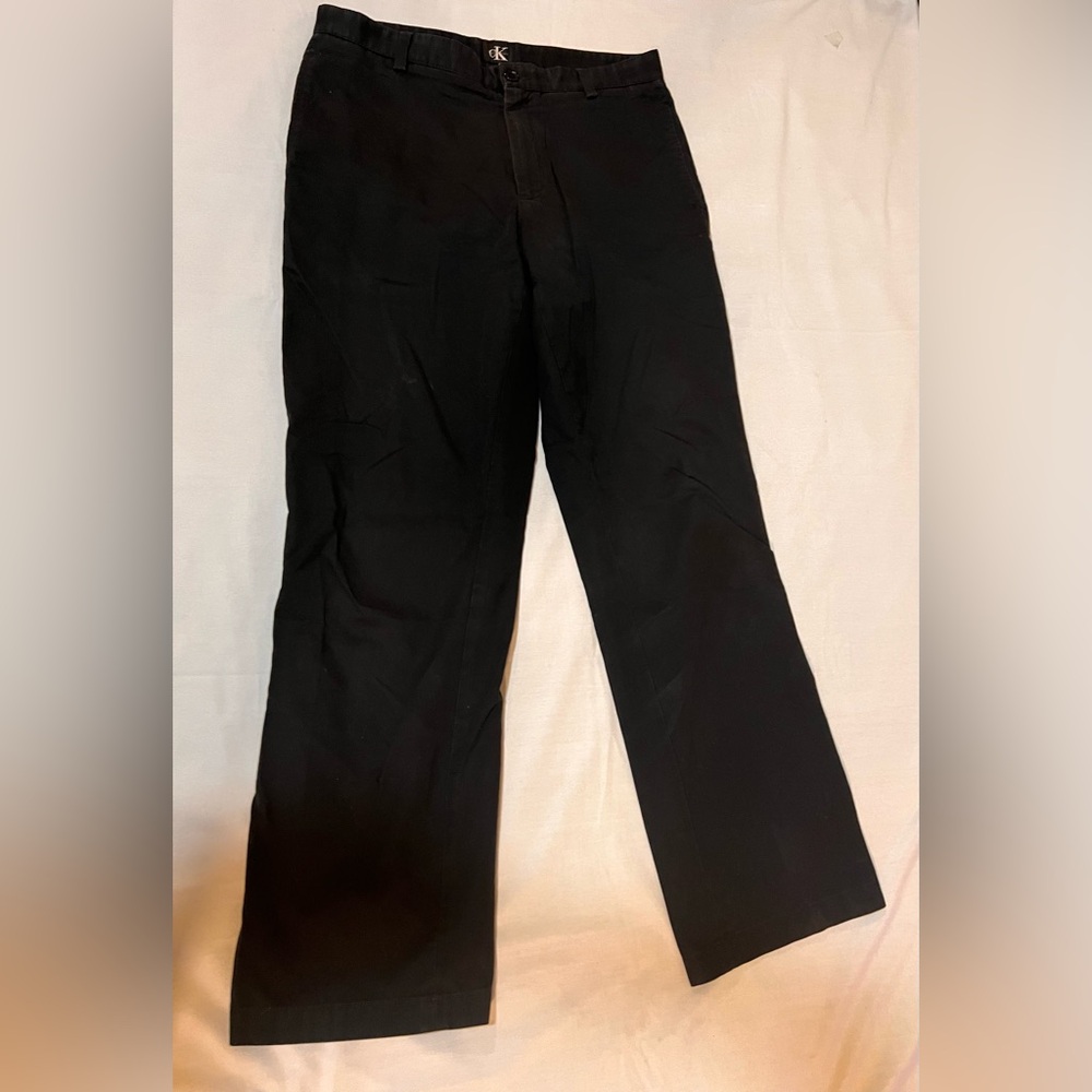 Calvin Klein Men's Classic Black Dress Pants